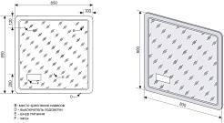 Style Line Мебель для ванной Бергамо Мини 80 белая Люкс антискрейтч Plus – фотография-14